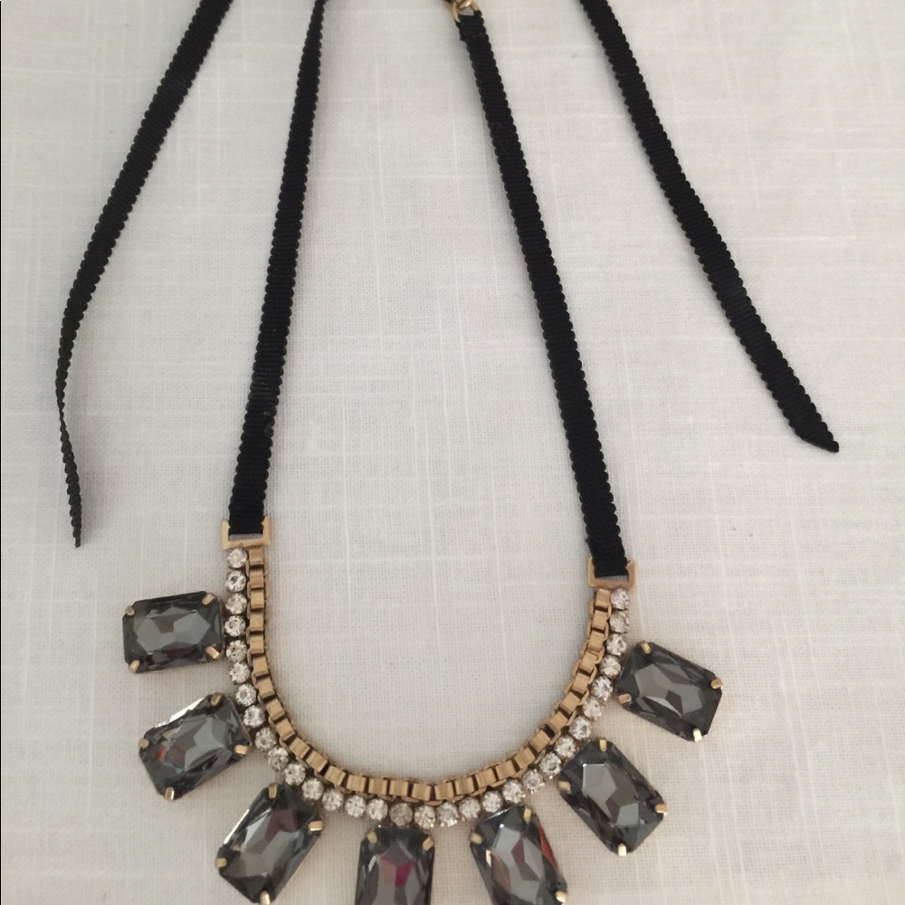 Banana Republic sparkly Black necklace